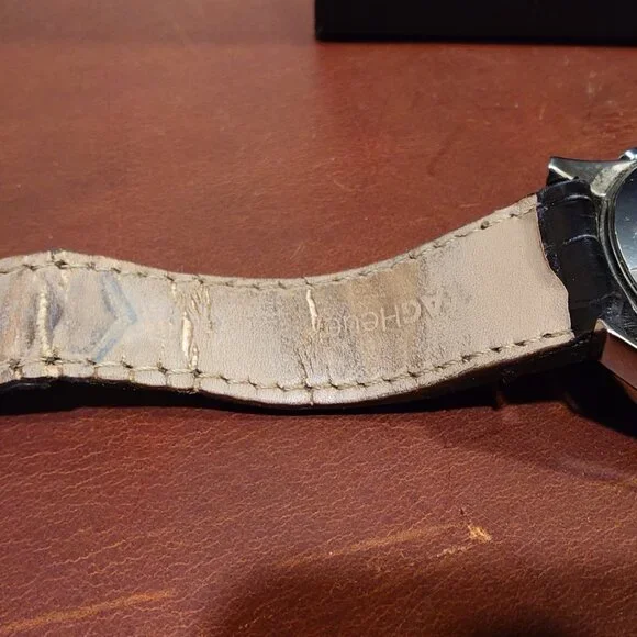 TAG Heuer Carrera day-date mens - stainless steel - brown dial - CA2A12 used - Picture 8 of 12